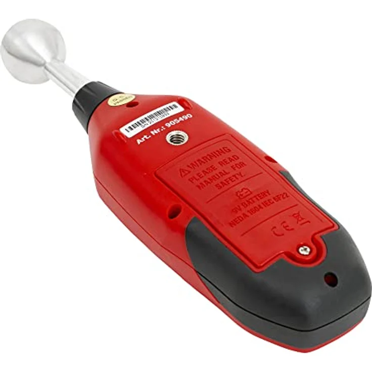 STIER Feuchtigkeitsmessgerät, bis 40 mm Tiefe, Messbereich 0-100, LCD-Display, Alarm- & Hold-Funktionen, batteriebetrieben – Bild 2