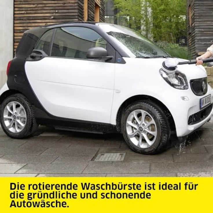Kärcher Hochdruckreiniger K 4 Classic Car, kompakt und leistungsstark, mit Car Kit in Rot – Bild 7