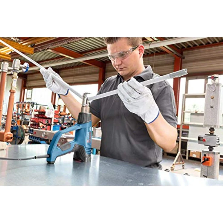 Bosch Professional Heißluftpistole GHG 23-66 (2.300 Watt, Temperaturbereich 50-650 °C, Display, 2 Düsen, in Tragetasche) – Bild 3