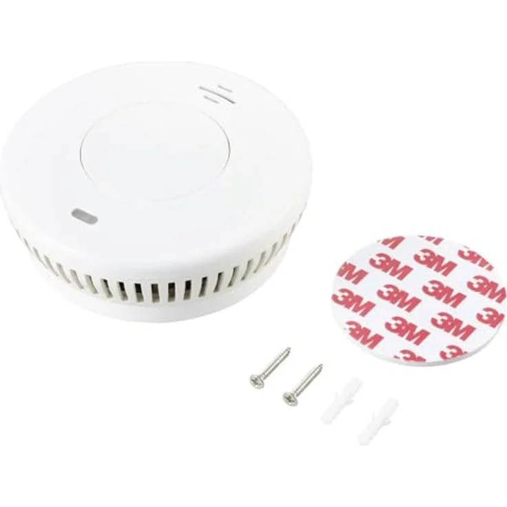 Sygonix Rauchwarnmelder inkl. 10 Jahres-Batterie batteriebetrieben mit photoelektrischer Raucherkennung – Bild 4