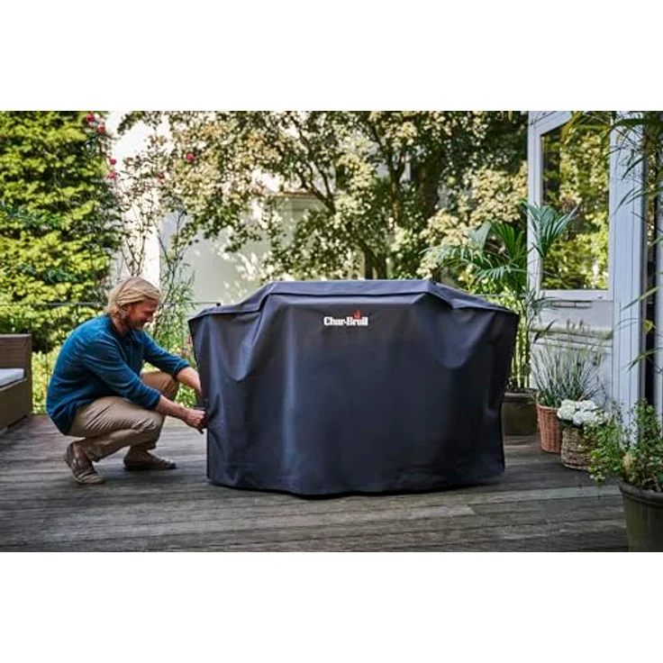 Char-Broil Grillabdeckung, passgenau für Versa-Fliesen und Grillplatte 3400, wetterfest und winddicht – Bild 2