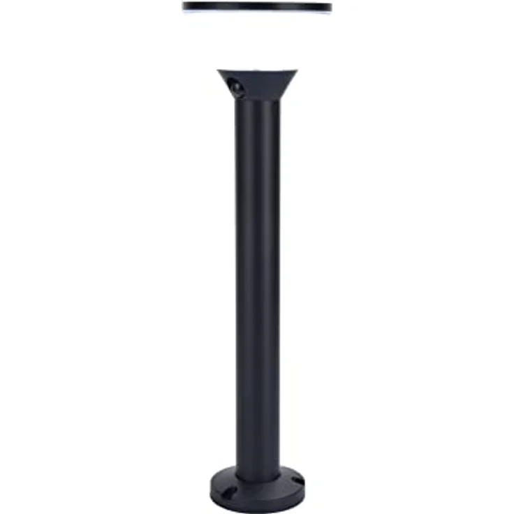 Lutec Solar-Außenstandleuchte mit Bewegungsmelder KARLO 6935802012 LED 5W Schwarz – Bild 1