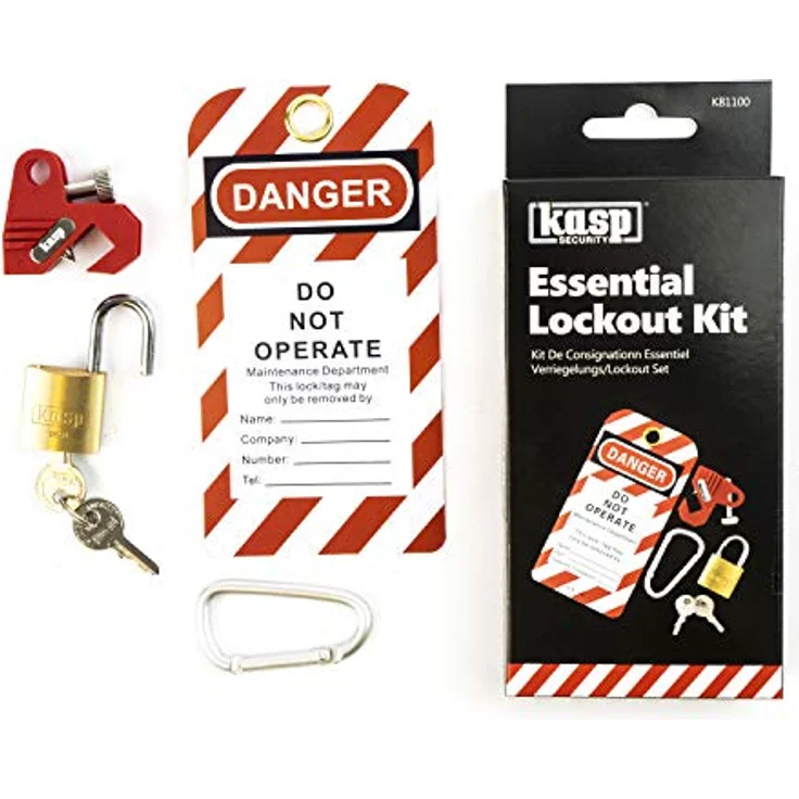 Kasp K81100 Verriegelungs- - Lockout-Set, 4 Stück – Bild 5