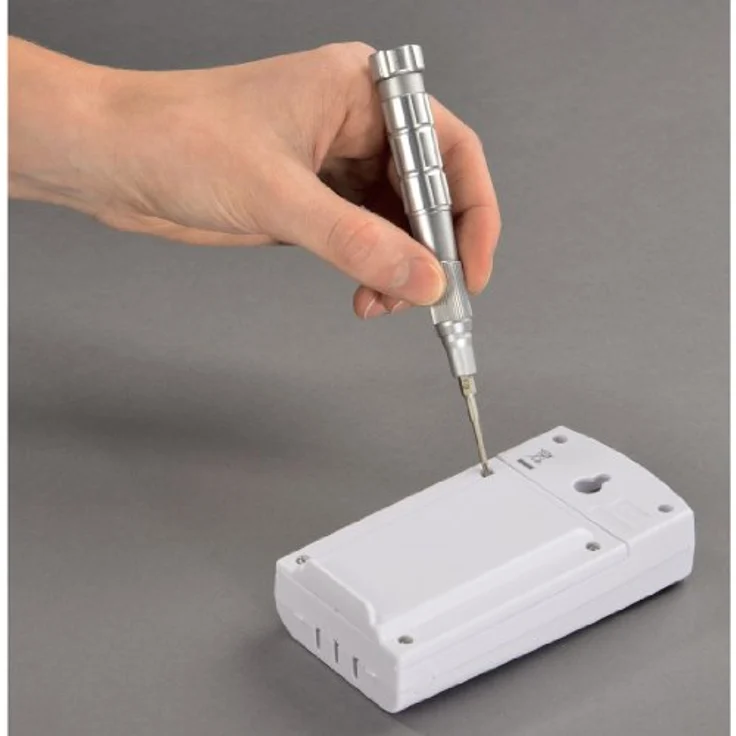 Hama Universal-Schraubendreher-Set, auch für Apple Geräte verwendbar, 10 Wechseleinsätze (Schlitz, Kreuzschlitz, Torx, Pentalob für Apple Geräte) – Bild 5