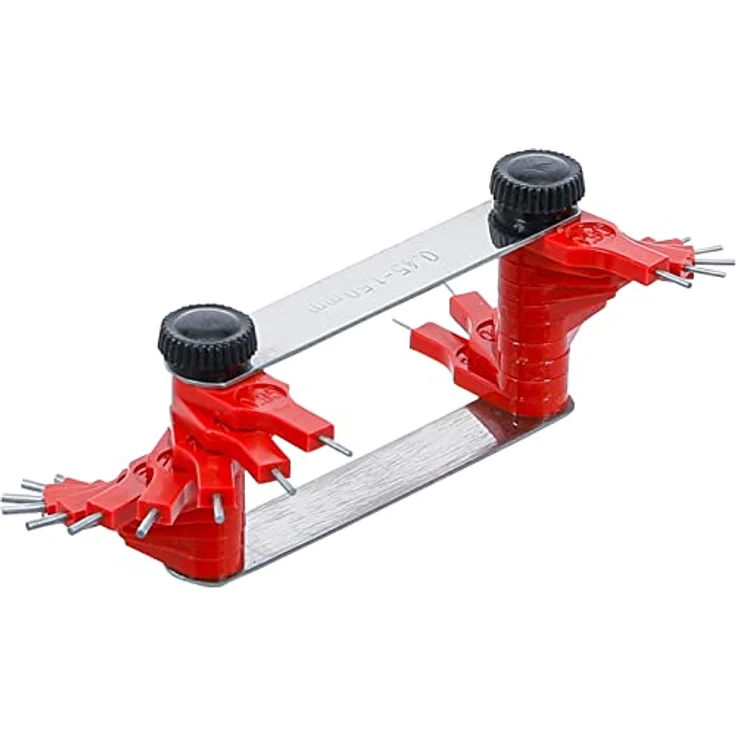 BGS technic Bohrer- und Bitset 3041, 20-teiliges Set für Düsenprüfung, Durchmesser 0,45 - 1,50 mm – Bild 2