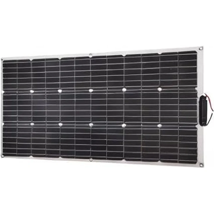 Technaxx Solarmodul TX-208, Polykristallin, 100 W, hohe Umwandlungsrate, schwarz – Bild 9
