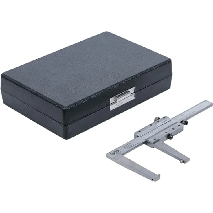 BGS TECHNIC Bremsscheiben-Messschieber, Edelstahl, Messbereich 60 mm, in Kunststoffkassette – Bild 1