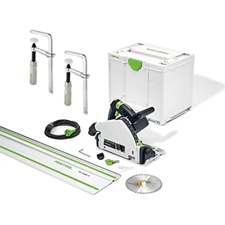 Festool Tauchsäge TS 55 FEBQ Plus FS Führungsschiene 1400/2 FSZ 120 SYS3 M 337 – Bild 1