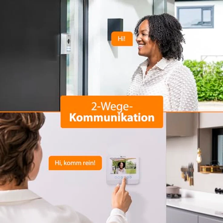 Smartwares Video Türgegensprechanlage weiß – Bild 5