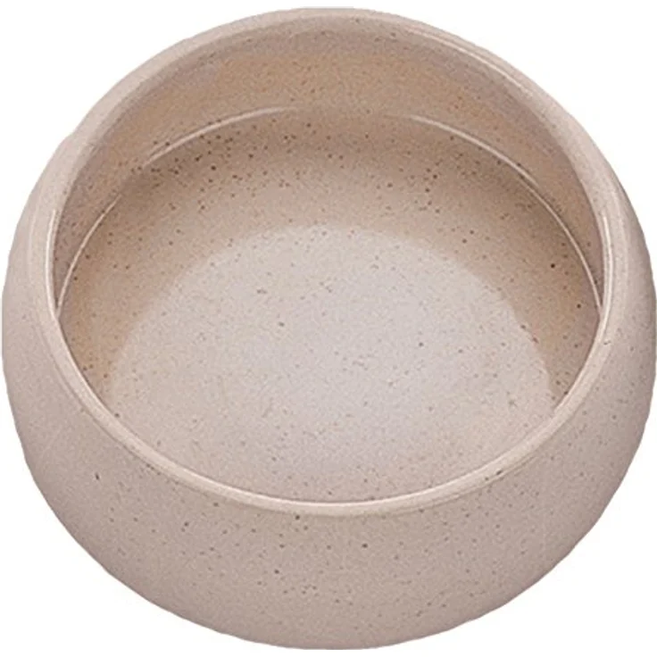 Nobby Keramik Futtertrog für Hunde und Katzen,1000 ml, creme – Bild 1