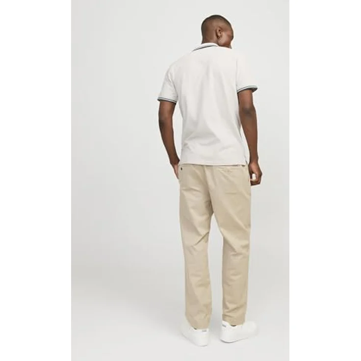 Jack & Jones Poloshirt JJEPAULOS POLO SS NOOS, Stickerei, schmal geschnitten, Baumwolle – Bild 4