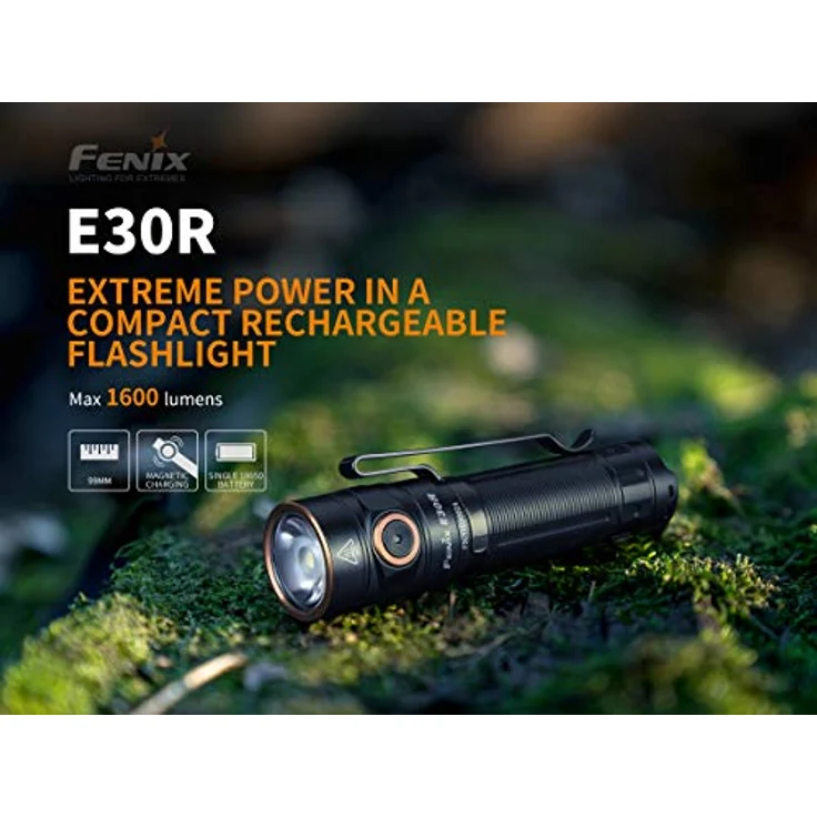 Fenix Taschenlampe E30R LED Taschenlampe-50.000 Stunden Lebensdauer – Bild 3