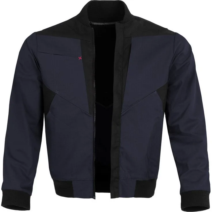 QUALITEX HIGH QUALITY WORKWEAR Arbeitsjacke "X-Serie" X-treme strapazierfähige Werkstattjacke in 4 Farbkombinationen - faserverstärkt mit 7 Taschen - pflegeleicht und waschbar