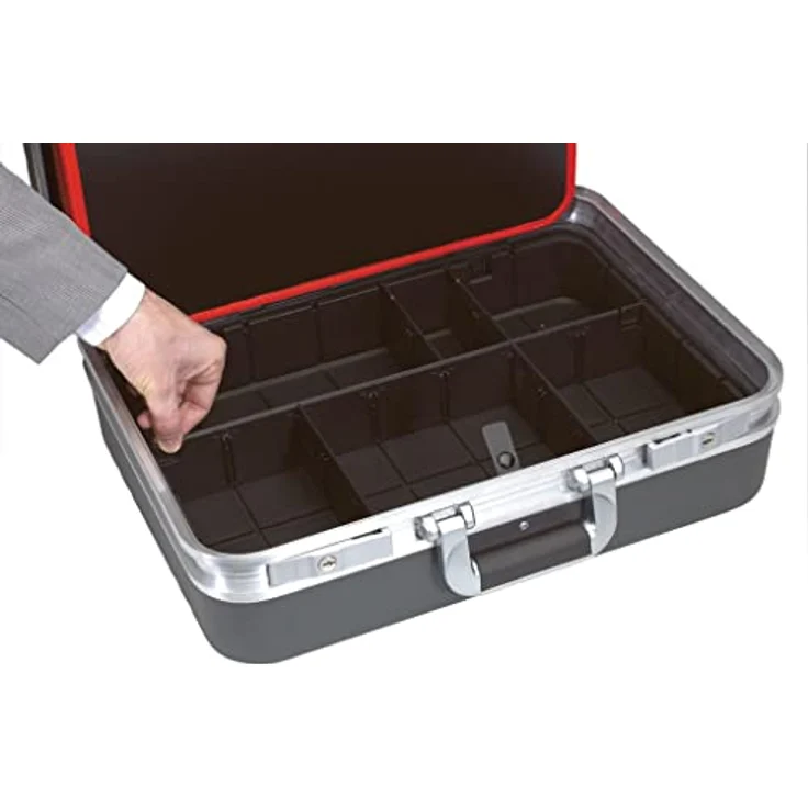 Facom Werkzeugkoffer BV.51A ''Techniker'', Kunststoff, 486 x 430 x 205 mm, 8 Halterungen, abschließbar, stoßfest – Bild 3