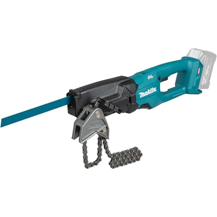 Makita 40V Akku-Reciprosäge JR003GZ Solo, kraftvolle Säbelsäge mit einstellbarer Hubzahl und Kettenhalterung für präzise Schnitte in Metall und Holz – Bild 2