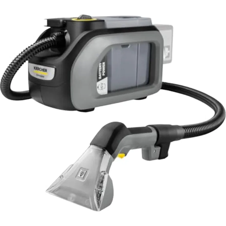 Kärcher Professional Puzzi 2/1 Bp 1.101-750.0, Tragbarer Nass-/Trockensauger mit kraftvollem Akku, für Fleckenentfernung, Kunststoff, ohne Akku und Ladegerät