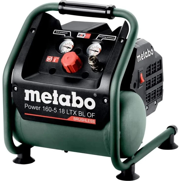 Metabo Power 160-5 18 LTX BL OF ölfrei Akku Kompressor 18 V 8,0 bar Brushless Solo 601521850 - ohne Akku, ohne Ladegerät – Bild 1