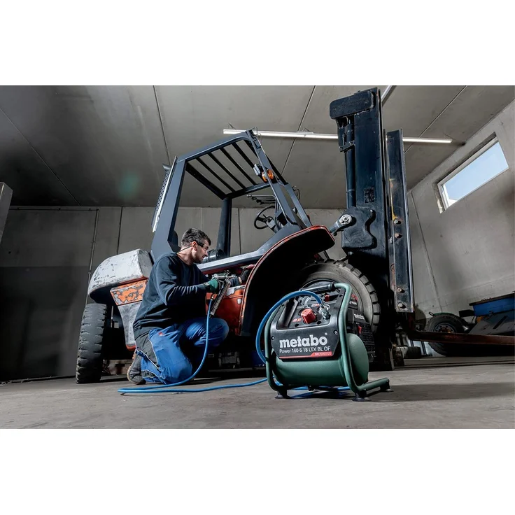 Metabo Power 160-5 18 LTX BL OF ölfrei Akku Kompressor 18 V 8,0 bar Brushless Solo 601521850 - ohne Akku, ohne Ladegerät – Bild 5