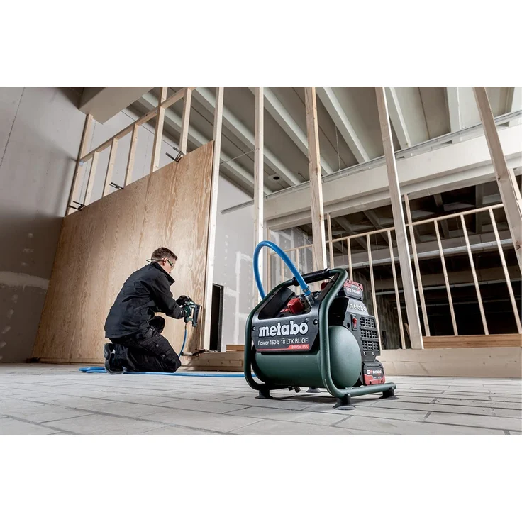 Metabo Power 160-5 18 LTX BL OF ölfrei Akku Kompressor 18 V 8,0 bar Brushless Solo 601521850 - ohne Akku, ohne Ladegerät – Bild 4