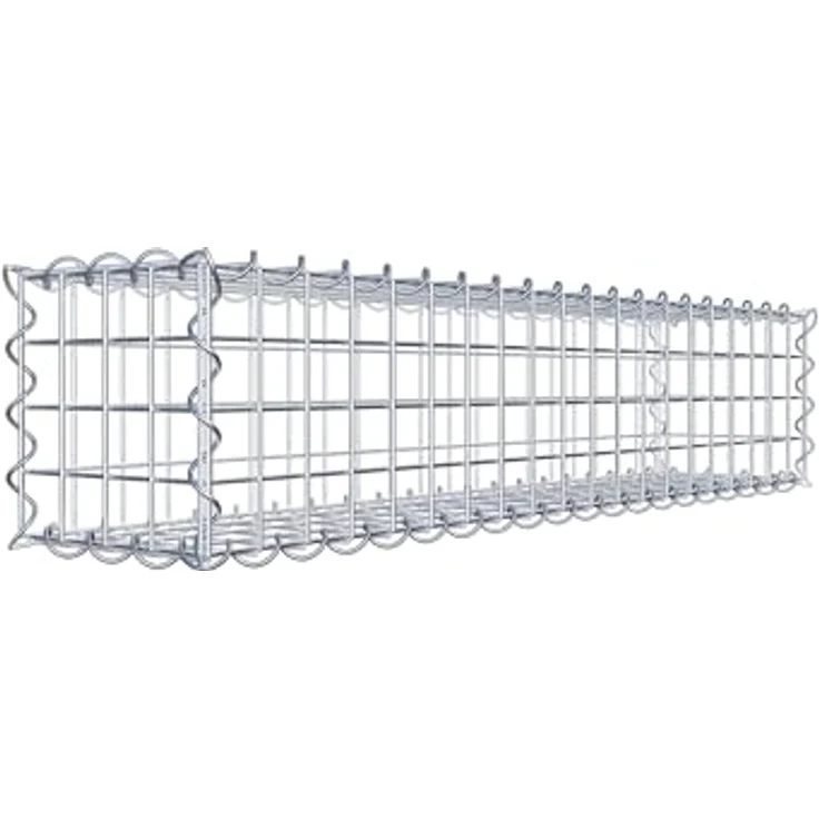 Gabiona Gabione 100 cm x 20 cm x 20 cm (L x H x T), Maschenweite 5 cm x 5 cm, Spirale – Bild 2