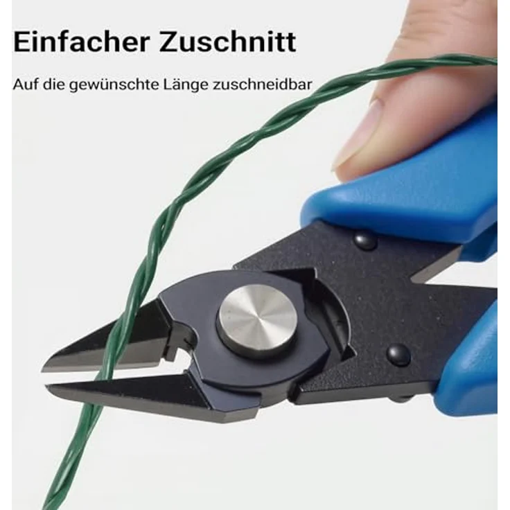 Wiltec Gartenzaun Maschendrahtzaun 0,65X10M, PVC-beschichtet, grün, robust und wetterfest – Bild 6