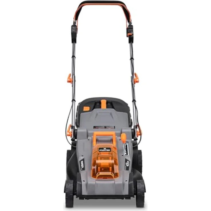 FUXTEC FX-E2RM43PRO Akku-Rasenmäher 40V (2x20V) mit 2x5Ah Akku & Ladegerät, Radantrieb, 43 cm Schnittbreite, 3-in-1 Mulchfunktion – Bild 8