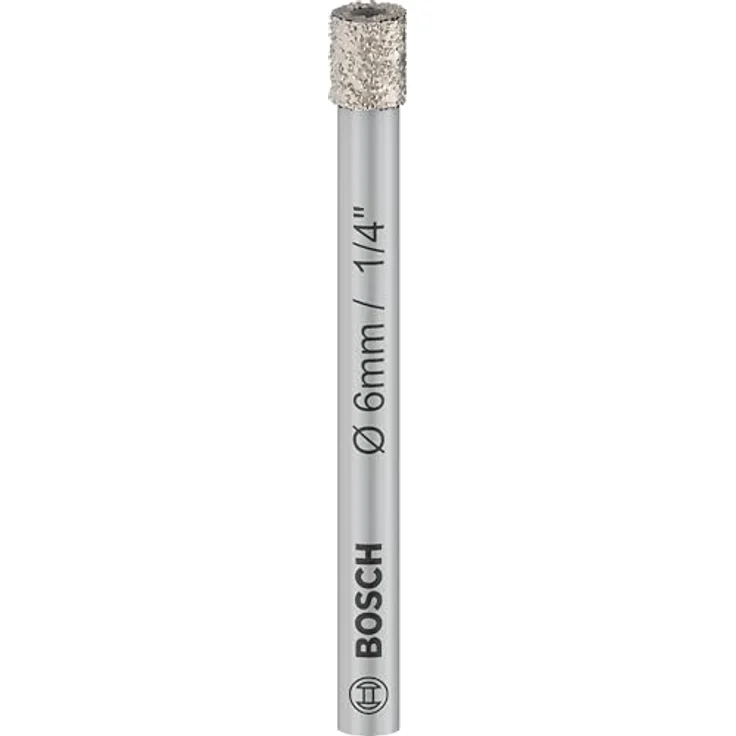 Bosch Pro Ceramic dry Bohrer, 6 mm Durchmesser, 66 mm Arbeitslänge für Trockenbohren in Fliesen – Bild 1
