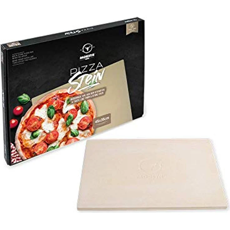 Pizzastein No. 1 - 45 x 35 cm eckig - Moesta – Bild 2
