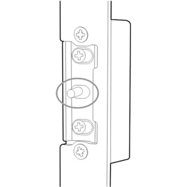 EXTEL Elektrischer Türöffner mit Speicherfunktion lang (LxBxT: 250 mm-25 mm-33 mm) – Bild 6