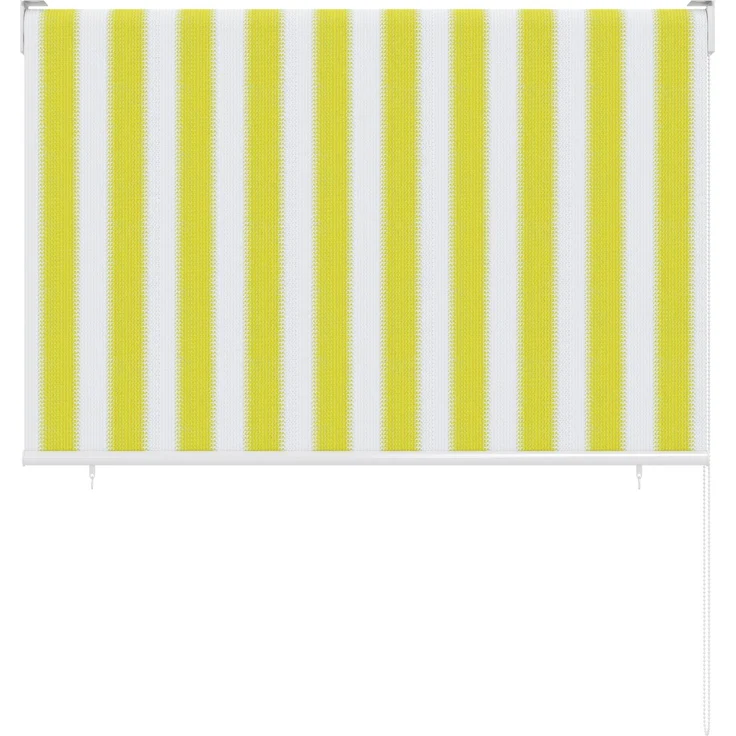 paramondo Senkrechtmarkise Balkon 120x240cm, Außenrollo mit 85% Sonnenschutz und 90% UV-Schutz, grau-weiß