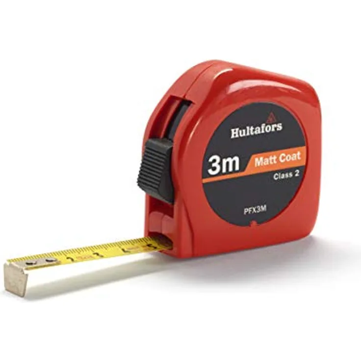 Bandmaß 3m I Hultafors I Make in UK I 3m Premium Handwerkermassband I 366003