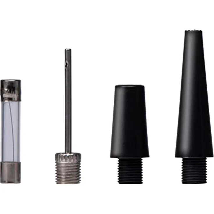 Dunlop Digitaler Luftkompressor - Luftpumpe 150PSI/10Bar - Inkl. 3 Aufsätze - Digitale LED Anzeige - Schwarz – Bild 3