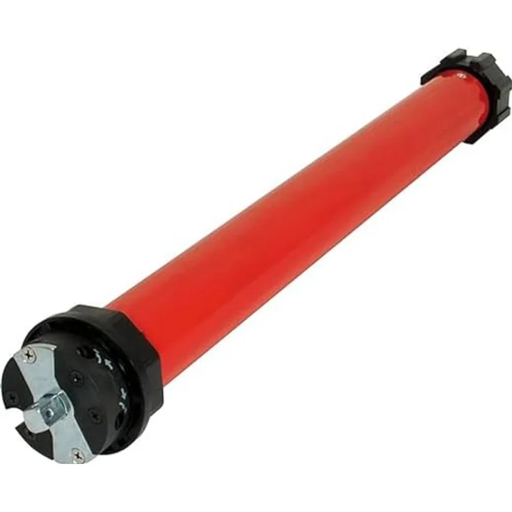 SuperRollo Rollladenmotor RM10MM, Rohrmotor für 60 mm Welle, 10 Nm, bis 4,2 m² Rollladenfläche (22 kg), Komplettset mit Zubehör – Bild 1