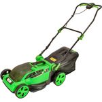 Green Tools Akkurasenmäher 36V mit Mulchfunktion, 38cm Schnittbreite, 36L Fangsack