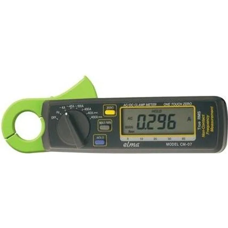 Elma Instruments CM07, digitales tRMS AC/DC Multimeter mit Tangamperemeter-Funktion