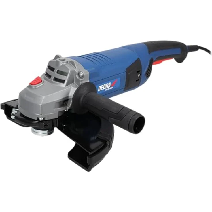 Dedra Winkelschleifer DED7937, 2100W mit 230mm Scheibe, Sanftanlaufsystem, 6500 RPM, Softgrip, 5,1kg, M14 Gewinde, verstellbarer Griff – Bild 4