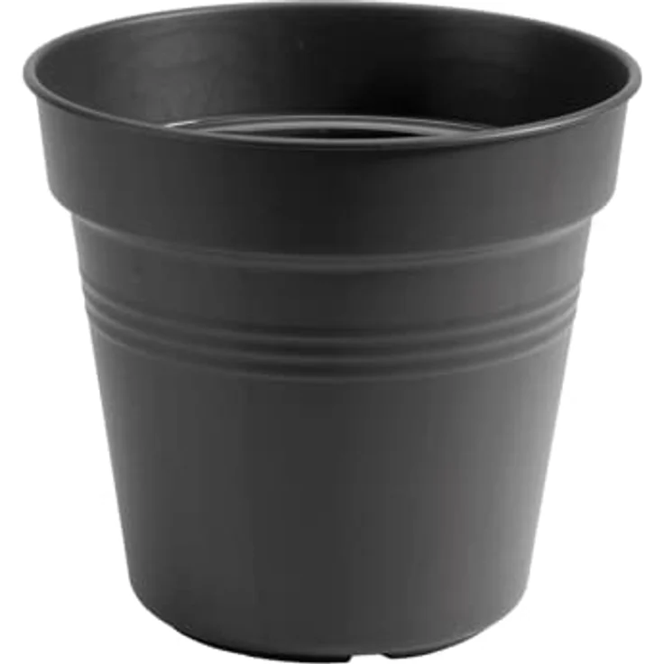 elho Green Basics Anzuchttopf 8 - Growpot für Züchten und Ernten - Ø 7.5 x H 12.0 cm - Schwarz/Living Schwarz – Bild 2