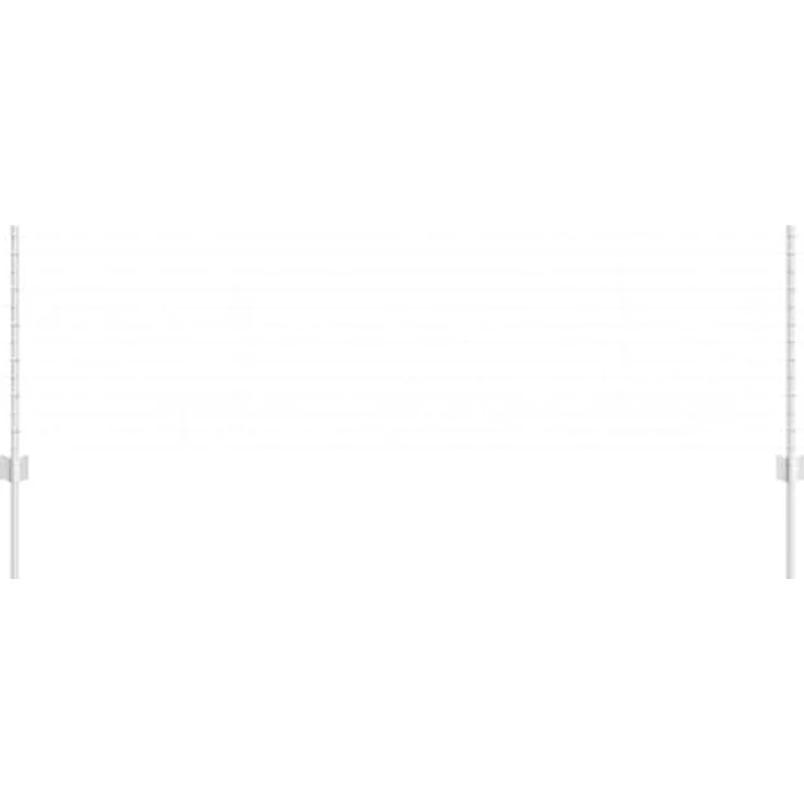 vidaXL Zaunpfosten U-Kanal 60 cm, feuerverzinkter Stahl, 11 Stück, silber – Bild 3