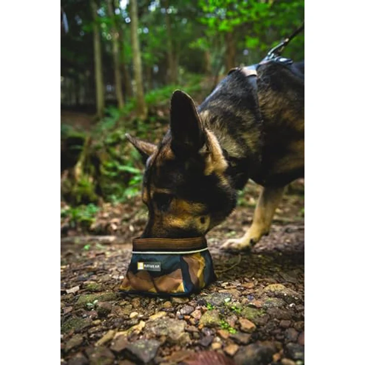 RUFFWEAR Quencher Packable Dog Bowl Moonlight Mountains M – Bild 2