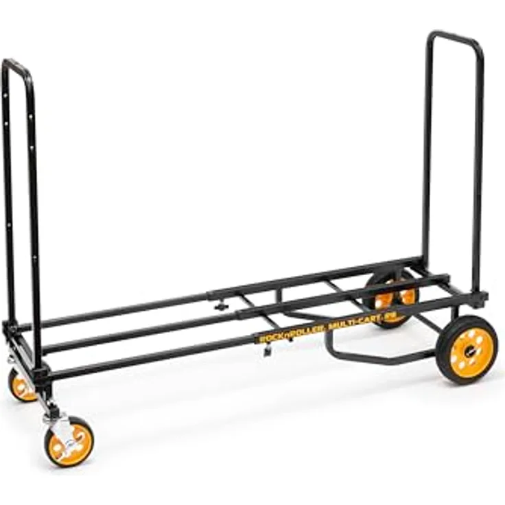 RocknRoller R8RT Multi-Cart Mid Transportwagen, 226 kg Tragfähigkeit, faltbar und leicht manövrierbar