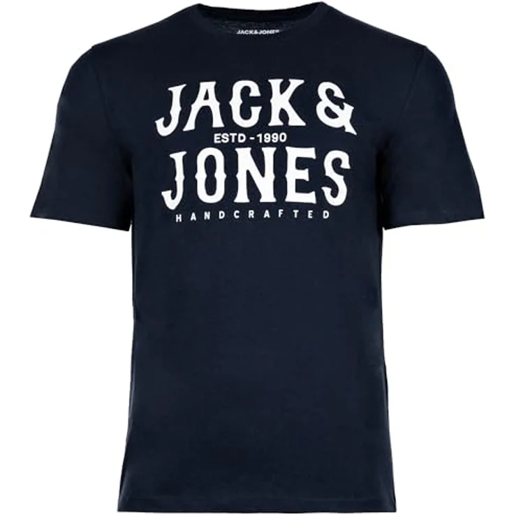 Jack & Jones Leogra, Herren Shirt im 5er-Pack, Regular Fit aus reiner Baumwolle, Mehrfarbig, (L) – Bild 3