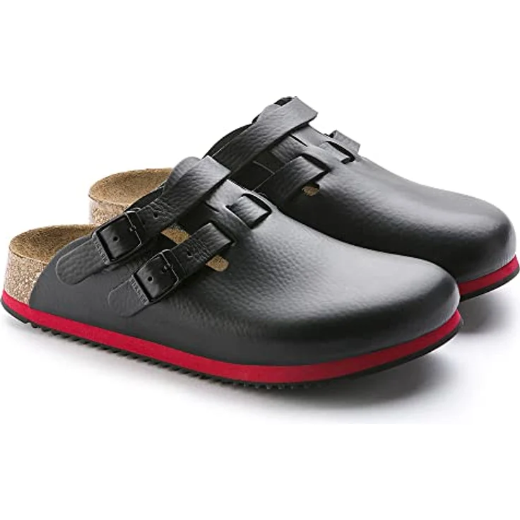 Birkenstock Professional Kay Leder Softfootbed, Herren Clogs, Schwarz (Black), 44 – Bild 4