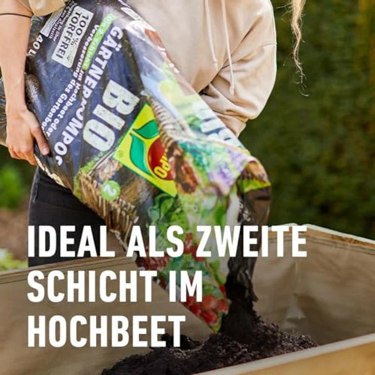 COMPO® BIO Gärtnerkompost torffrei, 40 l – Bild 4