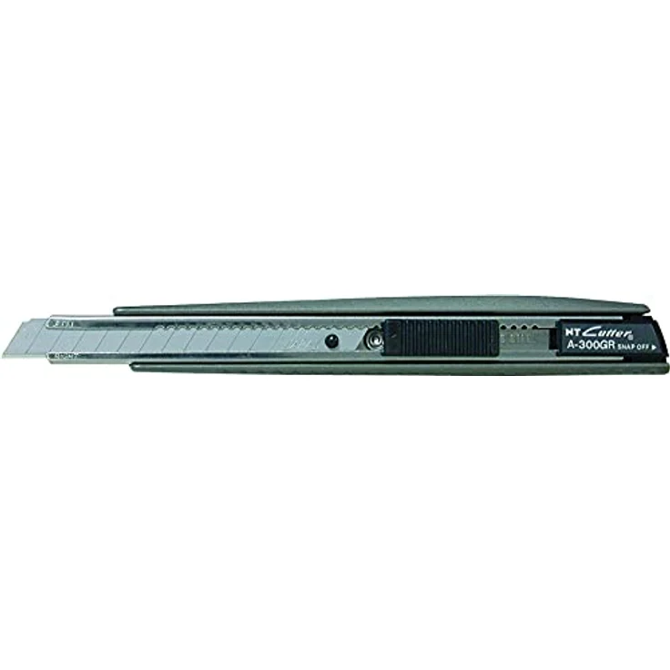 NT Cutter h1310547 EBusinessText A 300, 9 mm Metall, silber-schwarz – Bild 2