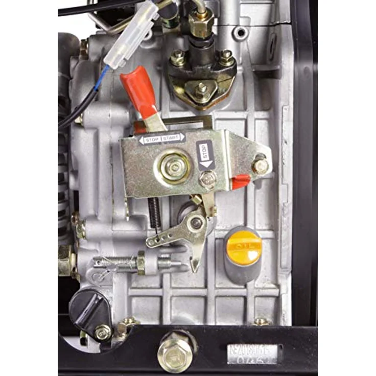 Könner & Söhnen Diesel-Generator KS 9300DE-1/3 ATSR EUROV, Notstromquelle für Privathaushalte und Kleinunternehmen – Bild 9