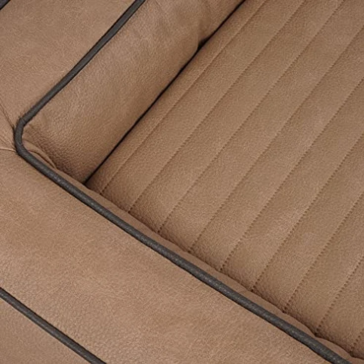 Knuffelwuff Orthopädisches Hundebett Montego XXXL 155 x 125cm Camel, Formstabil & Gelenkentlastend – Bild 3