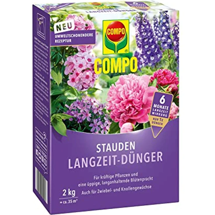 Compo Stauden Langzeit-Dünger neu, 2 kg – Bild 2