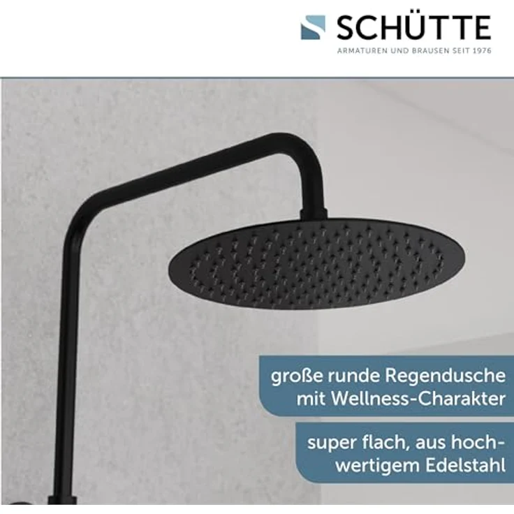 Schütte Brausegarnitur AQUADUCT, Höhe 120 cm, Antikalk, wassersparend - Preisvergleich – Bild 2