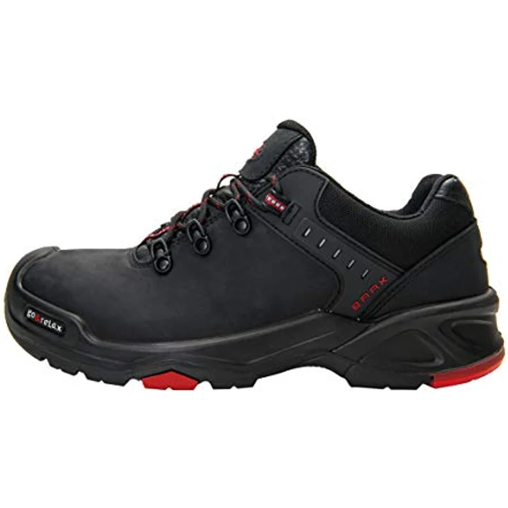 BAAK Halbschuh 6340 BROOK S3 SRC HRO, Sicherheitsschuh in schwarz, Größe 46, Weite 11, mit klimaregulierendem Textilfutter und rutschhemmender PU/Nitril-Sohle – Bild 2