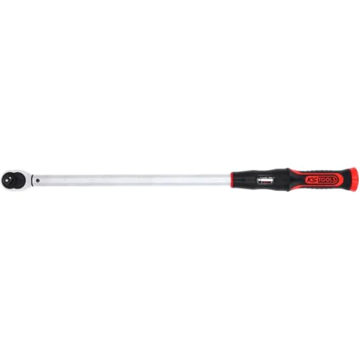 KS Tools INFINITOOL, 1/2" Ratschen-Drehmomentschlüssel, 80-420 Nm, doppelte Skala, ergonomischer 2-Komponentengriff, präzise Auslösegenauigkeit – Bild 4